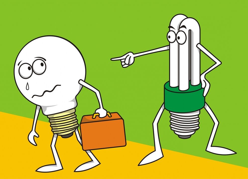 lámparas y ahorro de energía